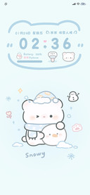 冬日崽崽 玩雪喽