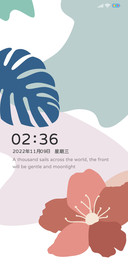 莫兰迪花彩