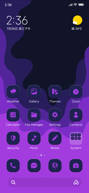 Purple Waves