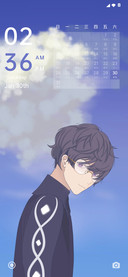 one boy