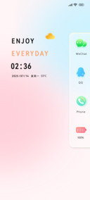 极简风渐变ins