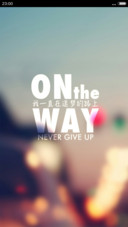 On the way
