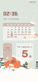 Winter snow