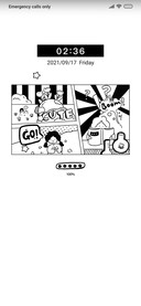 Simple comic style