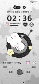 水雾晚安小兔双模式