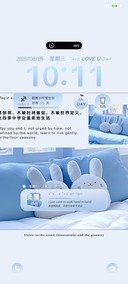 软萌兔语ins