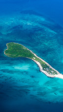 Search for a quiet and secluded island in the sea
