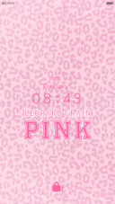 leopard grain pink【天气锁屏+音乐界面+自由桌面】