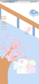 Sakura in the sky