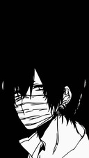 Anime teenager silhouette