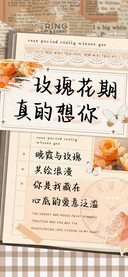 玫瑰花期真的想你