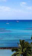 Surfing sailboat