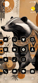 abstract animal