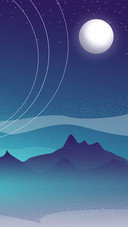 Romantic night sky-04