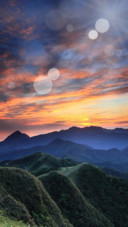夕阳的留恋