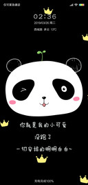 呆萌小熊猫X