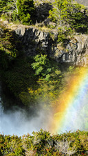 Rainbow Falls in Chile