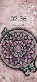 Retro flower