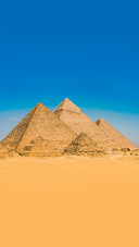 Great Pyramids in Giza, Egypt