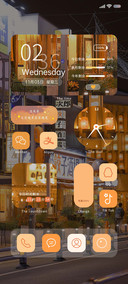 贩卖温柔 光影橘