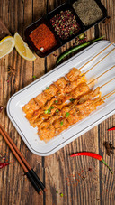Thats it Lets eat the skewers first 64