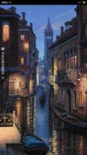  好评返现 威尼斯之夜（4D重力+功能锁屏）