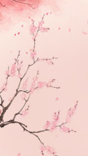 梅花凋零