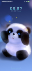 Cute little panda