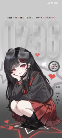 暗黑甜酷jk少女