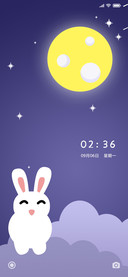 中秋望月