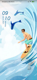 Surfing At Sea