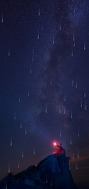 唯美 仰望星空