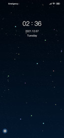 Silent starry sky