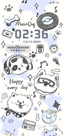 小狗乐队 涂鸦