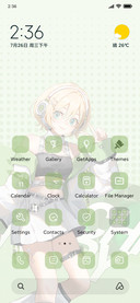 Electronic girl