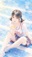 Illustration of beautiful girl
