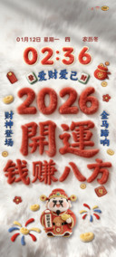 2026开运 毛绒