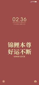 锦鲤附体