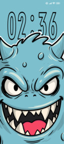 blue monster