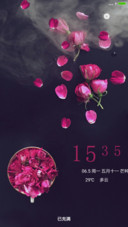 玫瑰的红