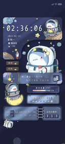 太空小鲨鱼