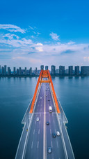 Fuyuan Road Bridge on Xiangjiang River