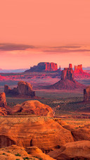Sunrise in Hunts Mesa Navajo Tribal Majesty Place