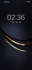 Simple blue gold