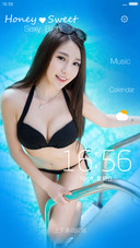 甜美惹人爱