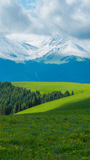 Natural Scenery of Karajun Grassland