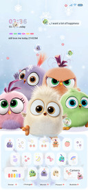 Angry bird cute