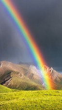 The light in the rainbow