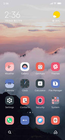 The clouds