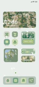 Green in spring